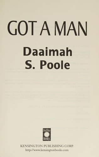 Cover of Got a man by Daamiah S. Poole