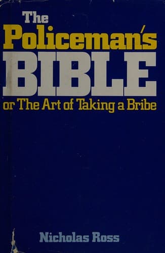 Cover of The Policeman's Bible by Nicholas Ross