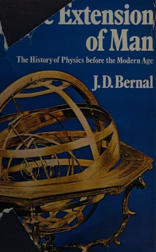 Cover of The extension of man by J. D. Bernal