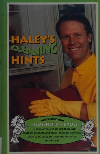 Cover of Haley's cleaning hints by Graham Haley