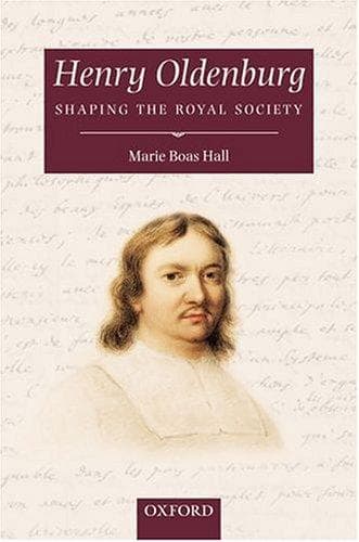 Cover of Henry Oldenburg by Marie Boas Hall