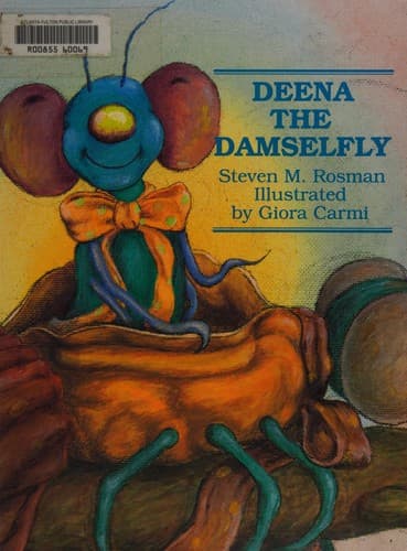 Cover of Deena the damselfly by Steven M. Rosman