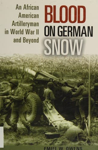 Cover of Blood on German snow by Emiel W. Owens