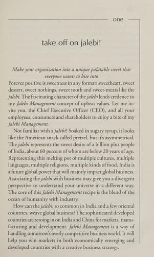 Cover of Jalebi management by Shombit Sengupta