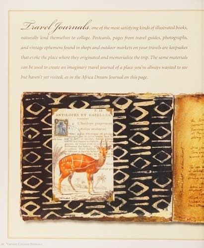 Cover of Vintage collage journals by Maryjo Koch