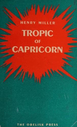Cover of Tropic of Capricorn by Henry Miller