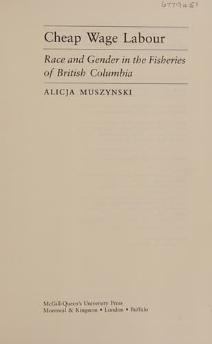 Cover of Cheap wage labour by Alicja Muszyńska