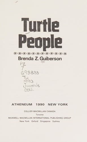 Cover of Turtle People by Brenda Z. Guiberson