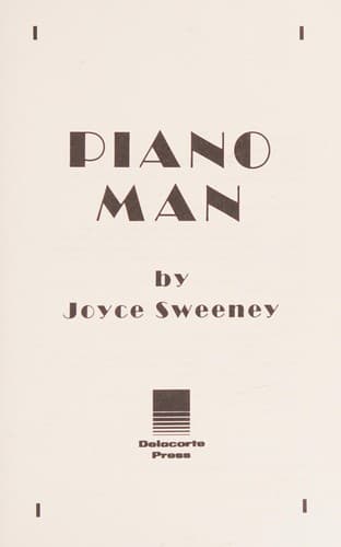 Cover of Piano man by Joyce Sweeney
