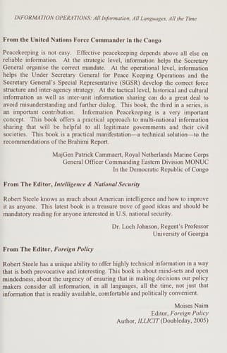 Cover of The Smart Nation Act by Robert David Steele