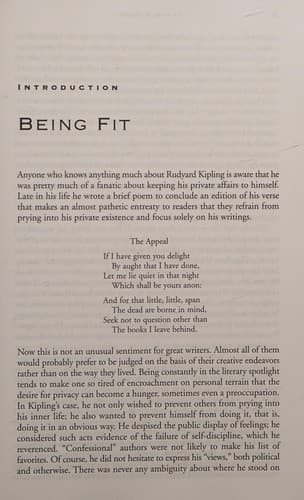 Cover of Being Kipling by William B. Dillingham