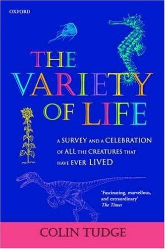 Cover of The variety of life by Colin Hiram Tudge