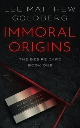 Cover of Immoral Origins by Lee Matthew Goldberg