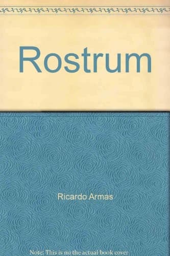 Cover of Rostrum by Ricardo Armas