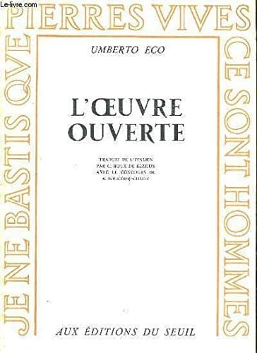 Cover of Opera Aperta by Umberto Eco