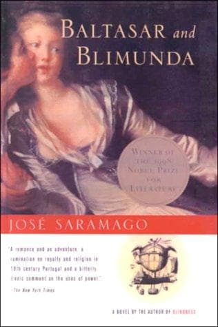 Cover of Baltasar and Blimunda by José Saramago