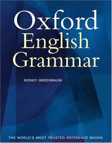 Cover of The Oxford English grammar by Sidney Greenbaum