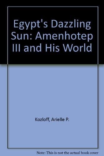 Cover of Egypt's dazzling sun by Arielle P. Kozloff
