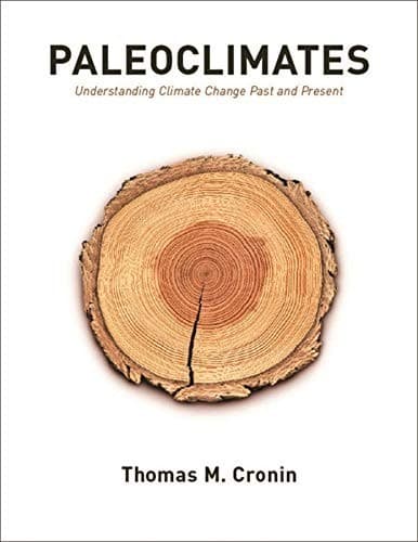 Cover of Paleoclimates by Thomas M. Cronin