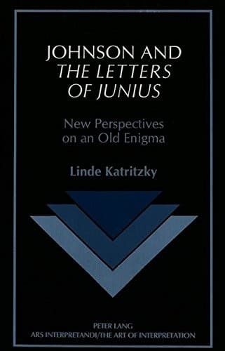 Cover of Johnson and The letters of Junius by Linde Katritzky
