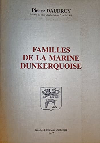 Cover of Familles de la marine dunkerquoise by Pierre Daudruy