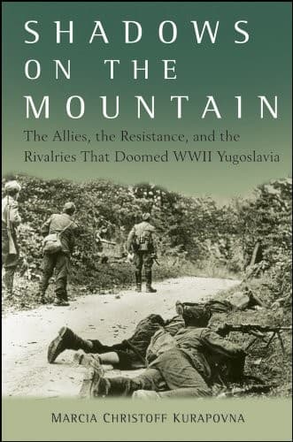 Cover of Shadows on the mountain by Marcia Kurapovna