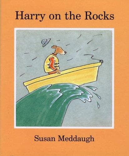 Cover of Harry on the rocks by Susan Meddaugh