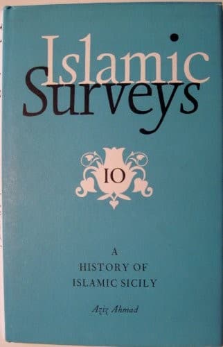 Cover of A history of Islamic Sicily by ʻAzīz Aḥmad