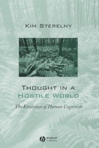Cover of Thought in a hostile world by Kim Sterelny
