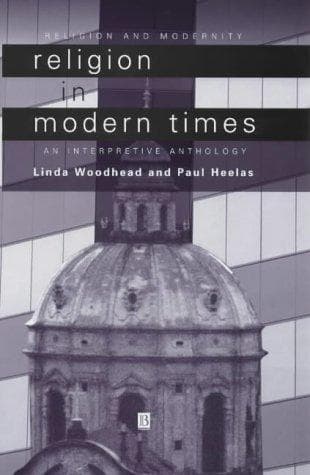 Cover of Religion in Modern Times by Paul Heelas