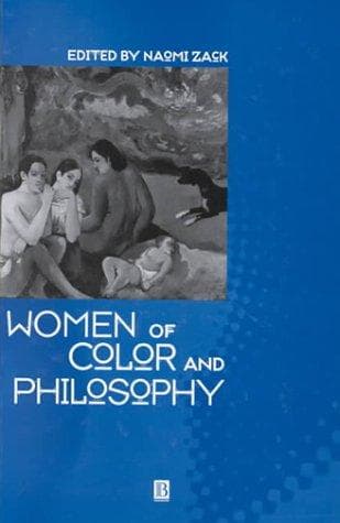 Cover of Women of Color and Philosophy by Naomi Zack