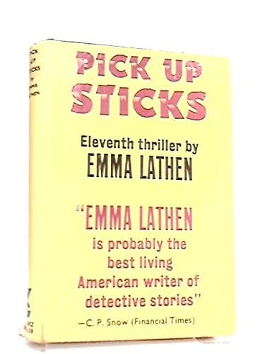 Cover of Pick Up Sticks by Emma Lathen