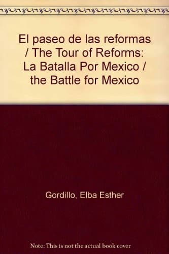 Cover of El paseo de las reformas by Elba Esther Gordillo