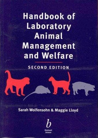 Cover of Handbook of laboratory animal management and welfare by Sarah Wolfensohn