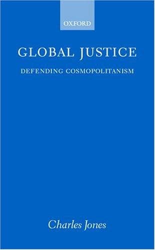Cover of Global Justice by Charles Jones - undifferentiated