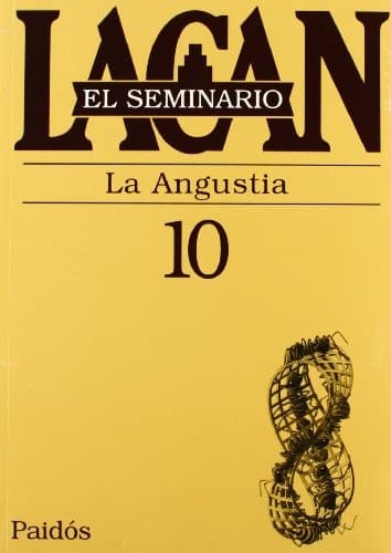 Cover of Seminario X - La Angustia by Jacques Lacan