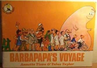 Cover of Barbapapa's voyage; Barbapapa by Annette Tison