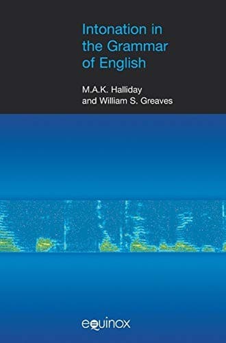 Cover of Intonation in the grammar of English by Michael Halliday