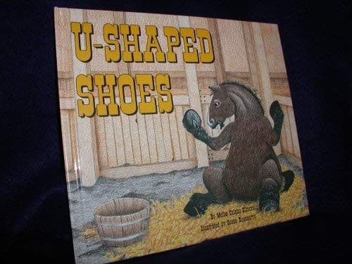 Cover of U-shaped shoes by Melba Collazo Ellmore