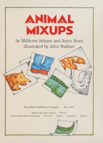 Cover of Animal Mix Ups by Millicent E. Selsam