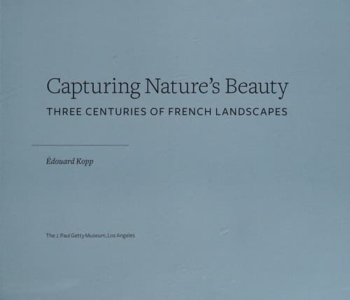 Cover of Capturing nature's beauty by Edouard Kopp