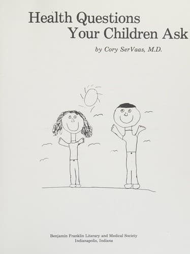 Cover of Health questions your children ask by Cory SerVaas