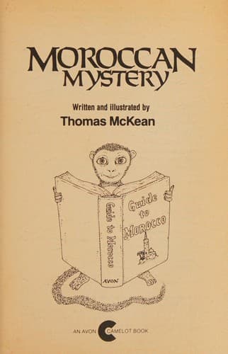 Cover of Moroccan mystery by Thomas McKean