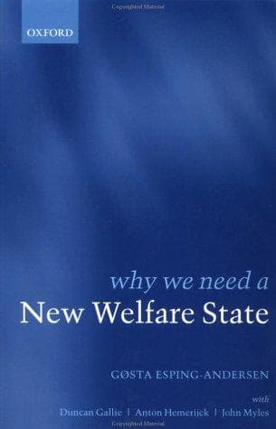Cover of Why we need a new welfare state by Gøsta Esping-Andersen