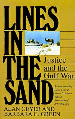 Cover of Lines in the sand by Alan F. Geyer