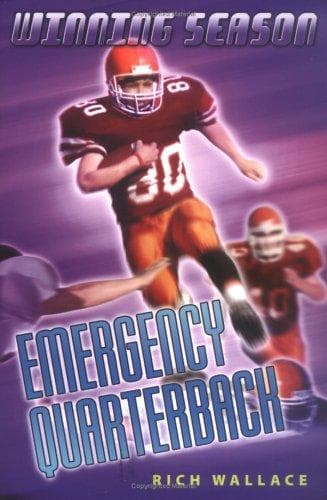 Cover of Emergency quarterback by Rich Wallace