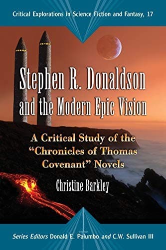Cover of Stephen R. Donaldson and the modern epic vision by Christine Barkley