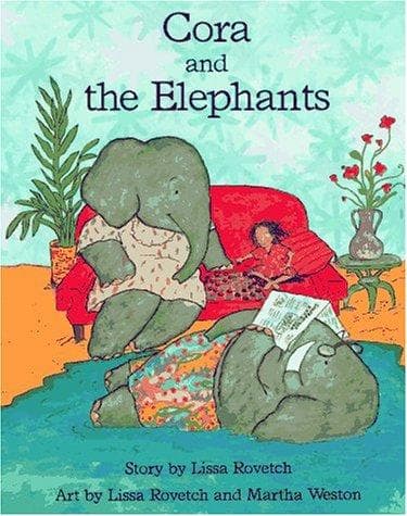Cover of Cora and the Elephants by Lissa Rovetch