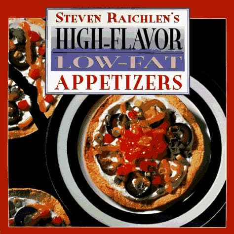 Cover of Steven Raichlen's high-flavor, low-fat appetizers by Steven Raichlen