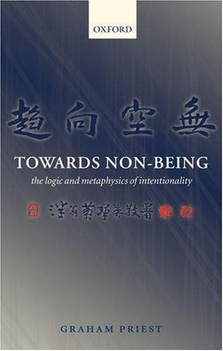 Cover of Towards non-being by Graham Priest